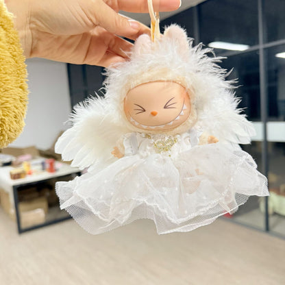 Disfraz de Angel para Labubu