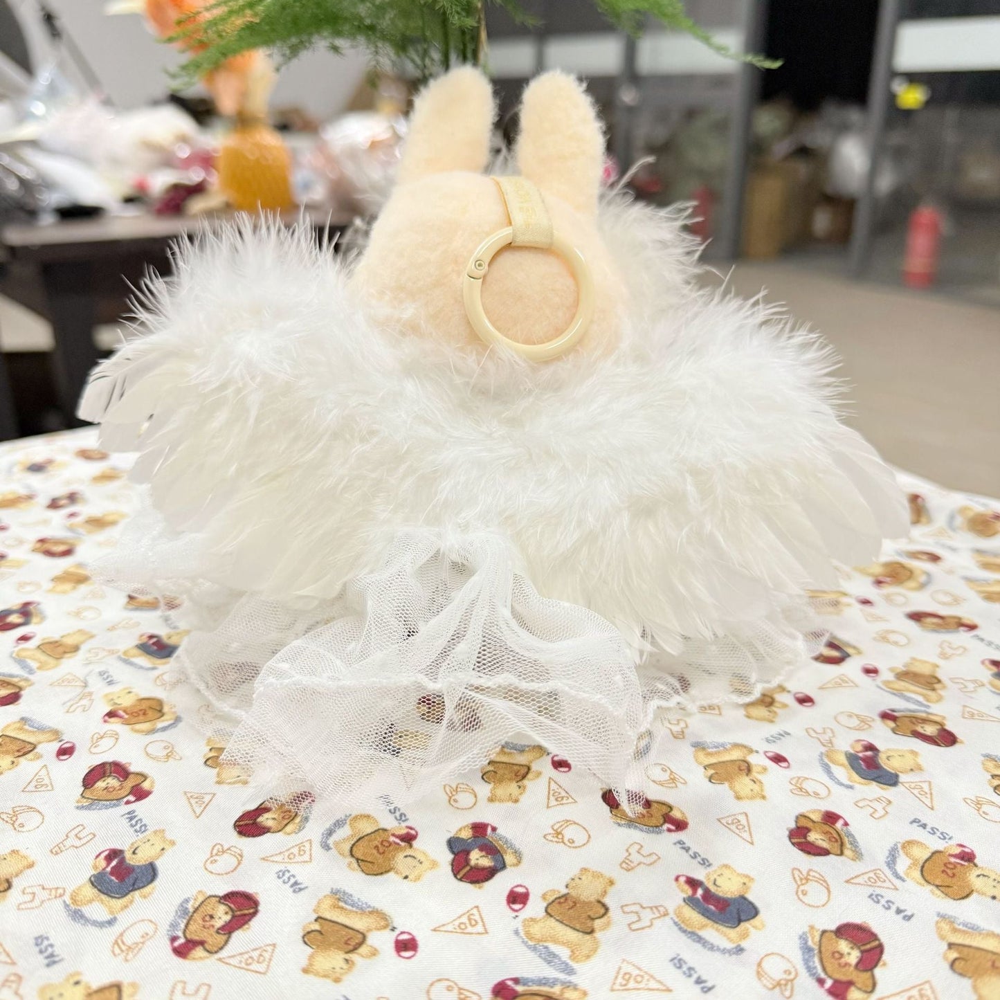 Disfraz de Angel para Labubu