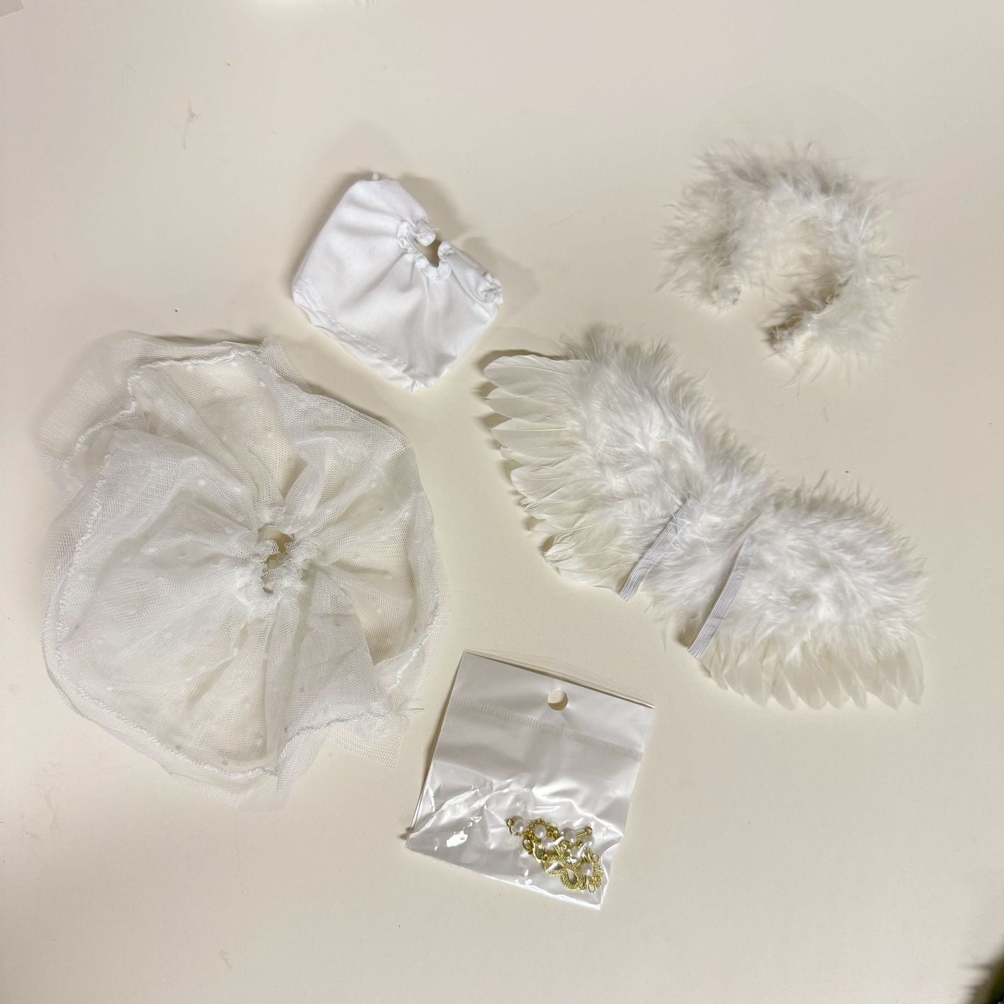 Disfraz de Angel para Labubu